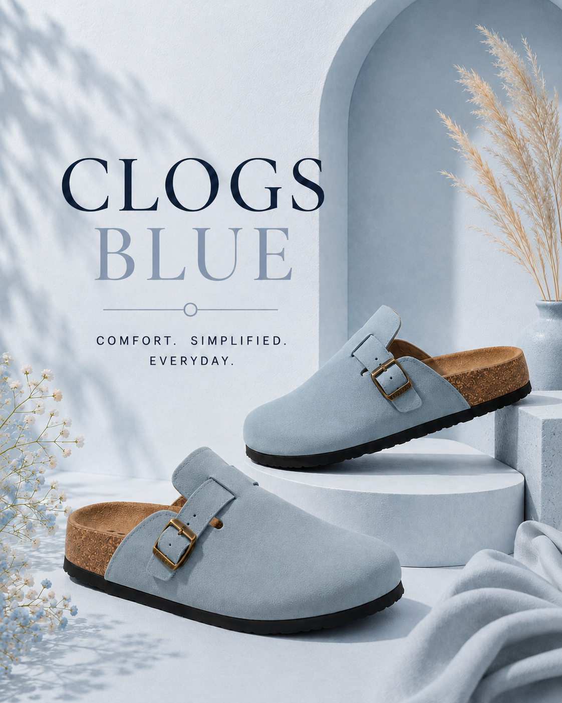 Clogs Blue
